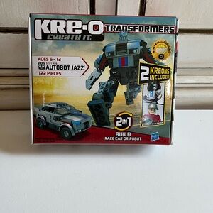 New KRE-O Transformers Autobot Jazz construction Set (31146) 2 Kreons race car